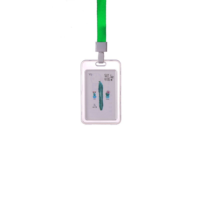Kichi dibujos animados patrón estudiante virola PVC transparente easy pull hebilla Application Scenario