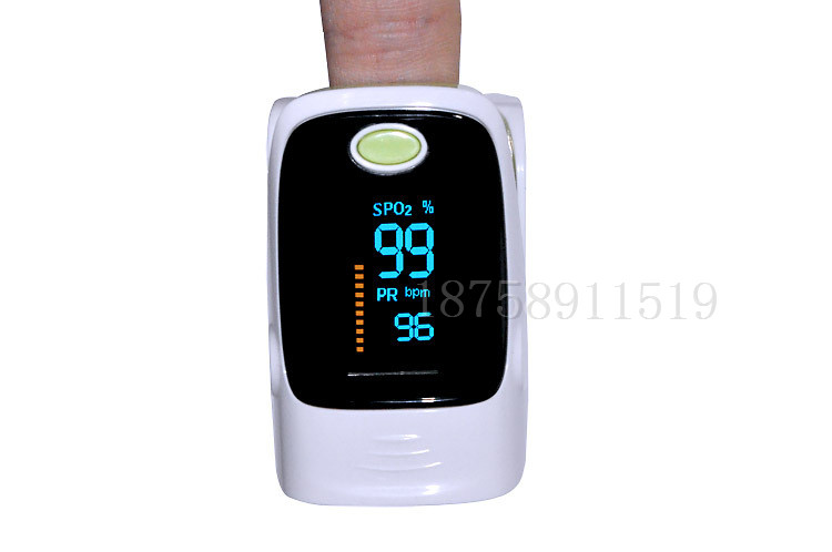 Blood oxygen meter, finger pulse oximeter, finger pulse oximeter, blood oxygen saturation monitor, finger pulse oximeter, heart rate monitor Item Picture
