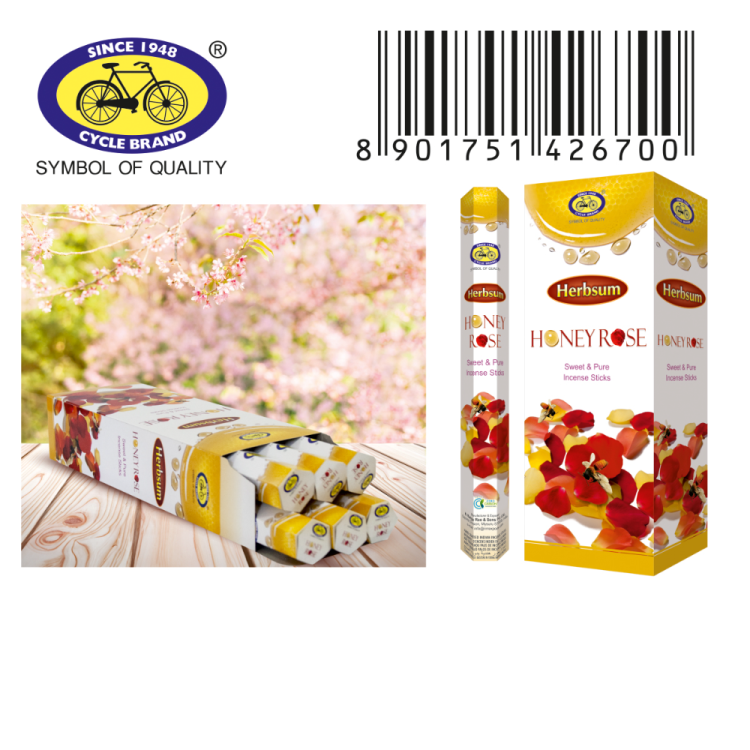 进口印度香塔香瑜伽线香HB104-Honey Rose。。