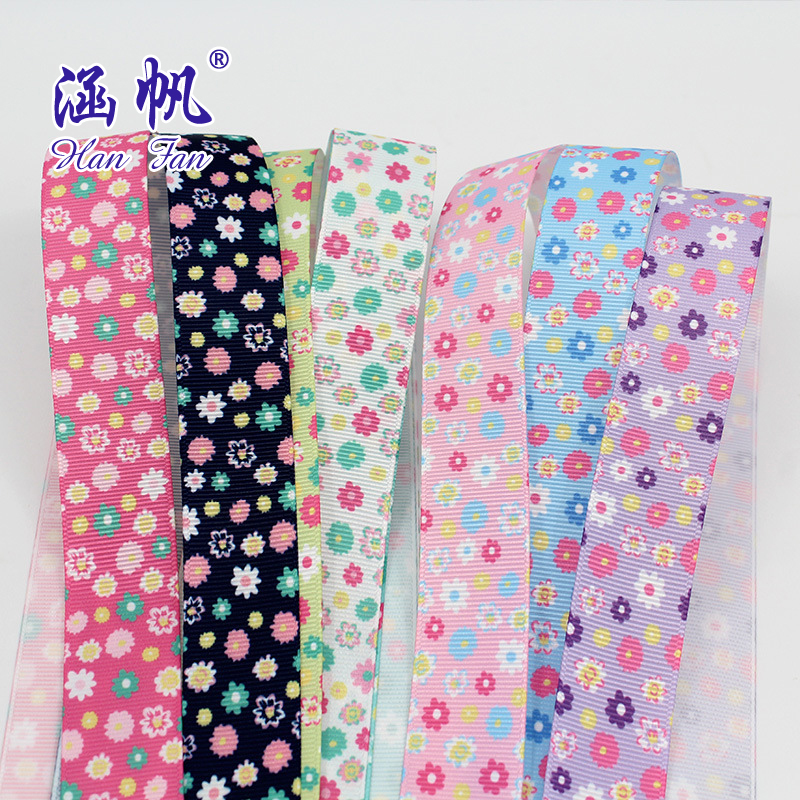 American print print print print tape cinta de satén cinta de nylon de grano de perlas cinta de seda estampada letra decorativa artículos 60g Specification image