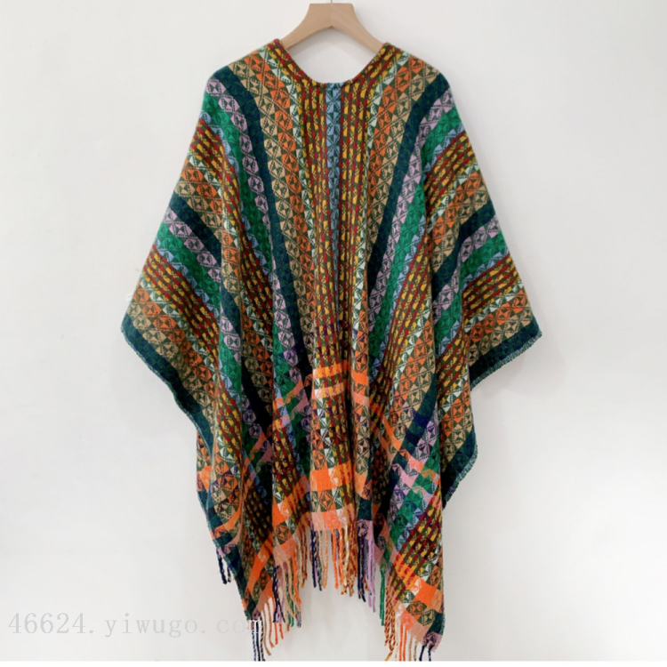 Wholesale of scarves, e-commerce live streaming, supply chain, new style shawls, ethnic style shawls Item Picture