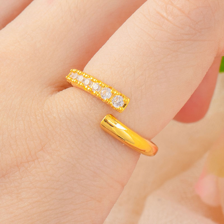 戒指/戒指男/戒指空托/中古拉丝戒指饰品/饰品戒指产品图