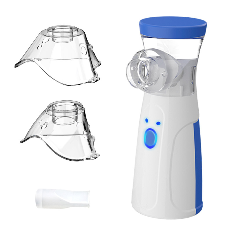 Portable small micro-mesh ultrasonic handheld nebulizer for adults and children, medical supplies Item Picture