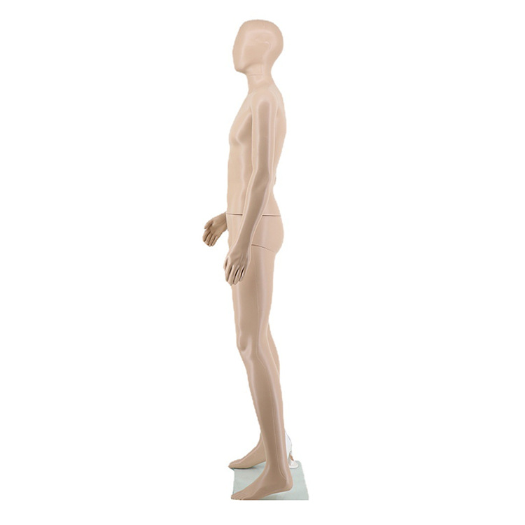 电镀男模特/塑料女模特头/假人/电镀模特/发模产品图
