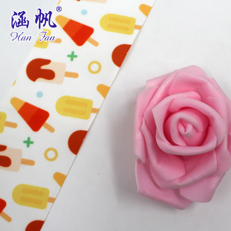 DIY ribbon printing, ribbon color printing, custom ribbon printing, hot stamping and heat transfer brush factory direct sales Application Scenario