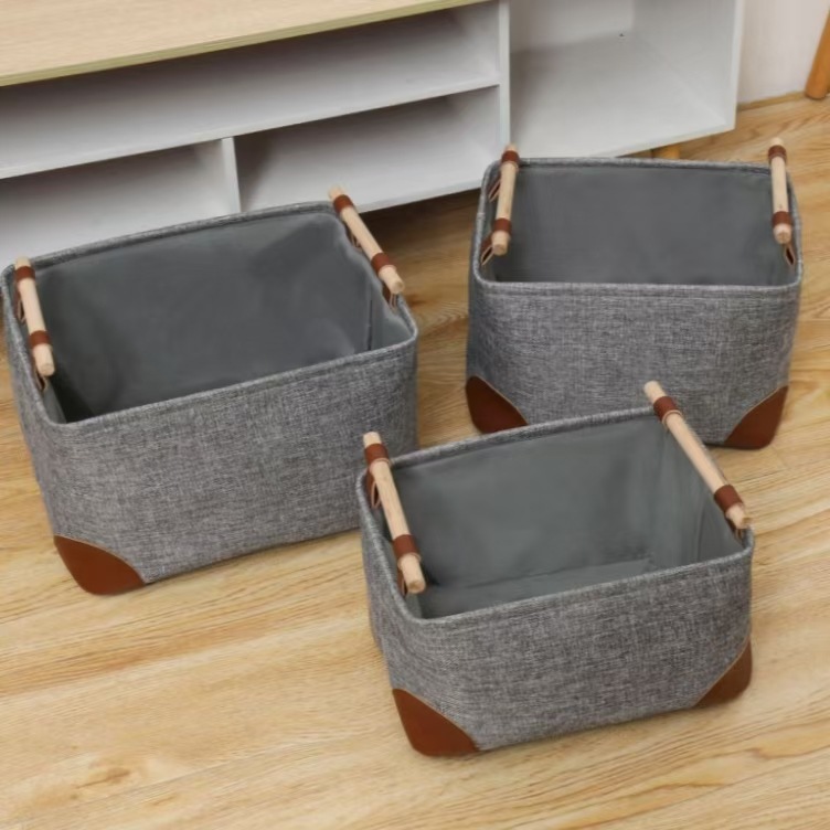 Three-piece set of imitation numb handle composite square box