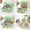 Underglaze color gift bowl set, ceramic tableware bowl gift box set, opening gift event gift bowl and chopstick set, tableware Item Picture