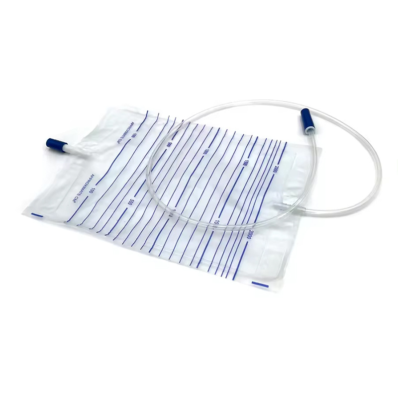 Disposable push-pull valve urine bags, anti-reflux urine bags, suitable for both men and women and the elderly, direct supply from the manufacturer details Picture
