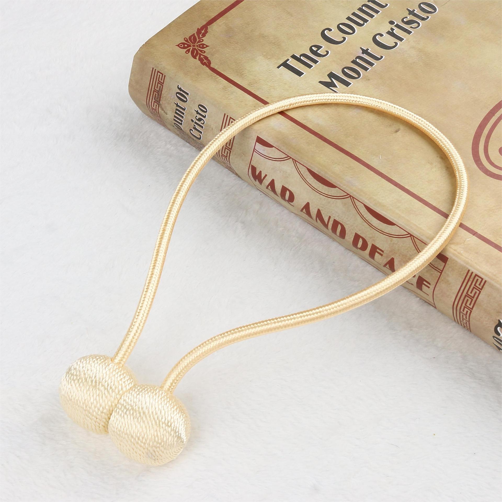 窗帘窗帘扣/窗帘/魔术贴窗帘/窗帘绑带/蛇形帘配件白底实物图