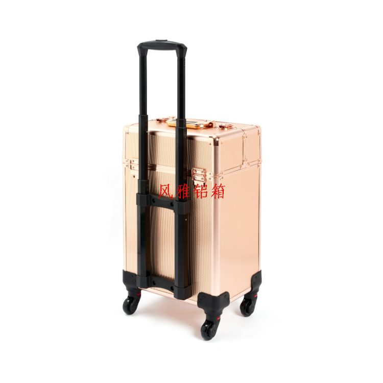 Profesional maquillaje pullstick caja polea con ocho luces LED altavoz bluetooth balance rack recargable details Picture