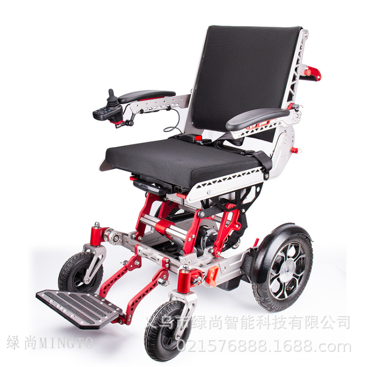 电动车/电动自行车/轮椅/自行车助力器/电动车老人白底实物图