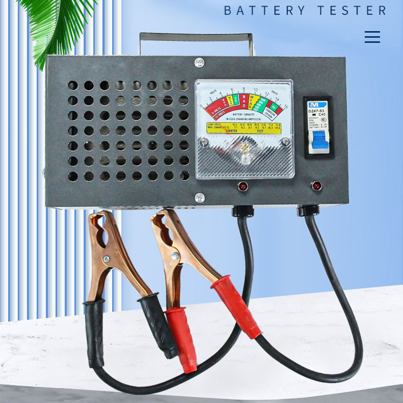 Electric bike battery tester, voltmeter, car battery tester, high-precision measuring instrument for battery quality