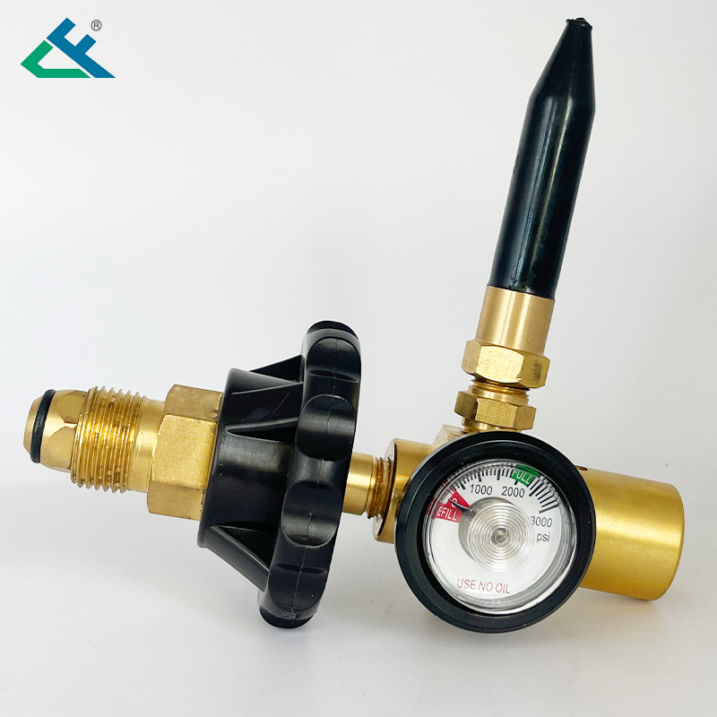 The manufacturer supplies balloon inflation equipment with gauges, inflation valves, pressure reducing valves and helium gas inflation ball pressure reducing instruments