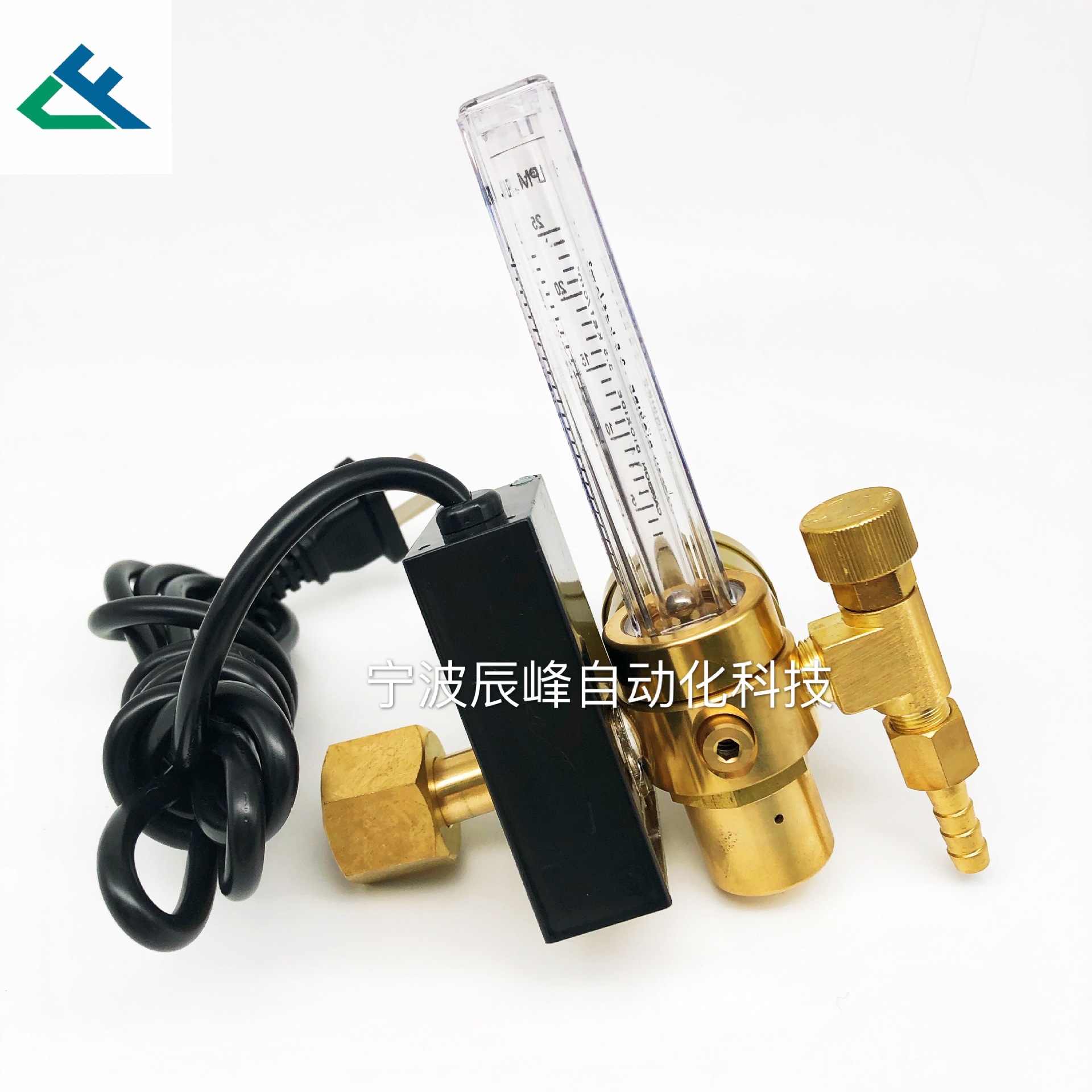 All-copper internal thread spherical seal energy-saving and gas-saving pressure regulator CO2 pressure reducer for mixed gas MIG welding details Picture