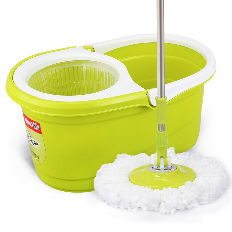 Good Wife Rotating Mop Bucket Set, hand-press dual drive mop, no need for hand washing, automatic mop bucket for home and office use Specification image
