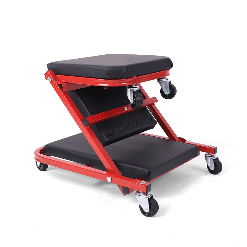 Cross-border thickened multi-functional folding dual-purpose car repair stool, car repair lying board, maintenance work stool, foldable car repair stool Item Picture