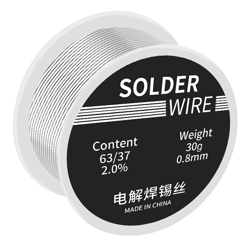 Cross-border high-purity solder ribbon, flux-cored rosin solder wire, pen holder, small roll of solder wire, solder paste, solder wire manufacturer details Picture