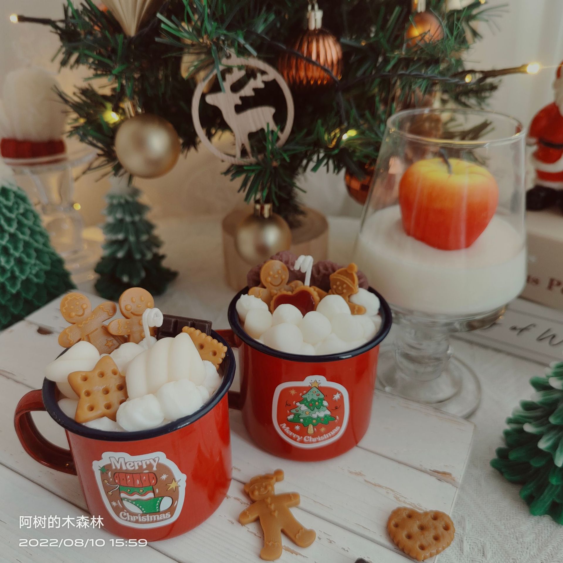 蜡烛/蜡烛派对用品/生日数字蜡烛/香薰蜡烛/金粉小蜡烛产品图