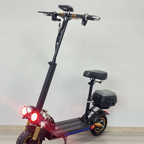 外贸【工厂直销】绿尚折叠电动滑板车锂电折叠自行车电动滑板车