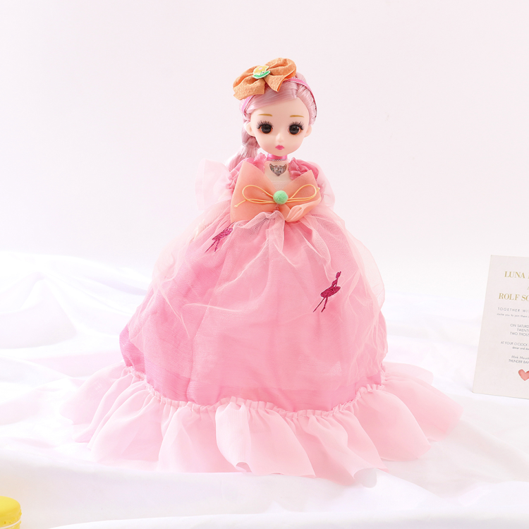 Barbie doll wedding dress, princess set, girl birthday gift, children's toys, doll, single doll wholesale Item Picture