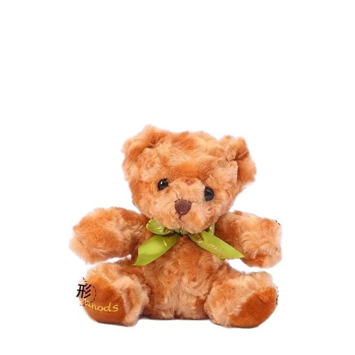 8-inch cross-border ribbon teddy bear plush toy sitting style Teddy bear doll, cute and adorable gift Application Scenario