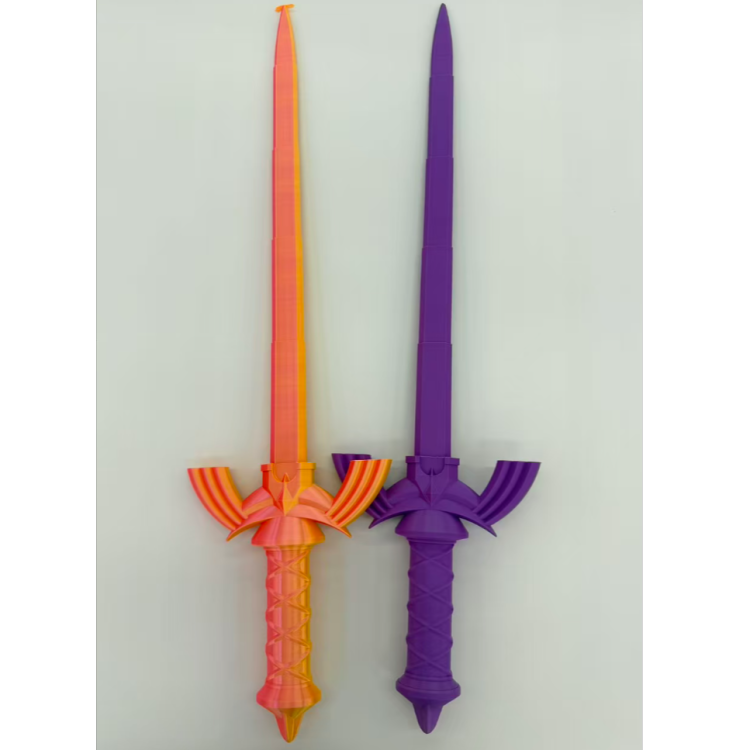 82cm3D打印伸缩大师剑 创意伸缩剑 男女孩通玩产品图