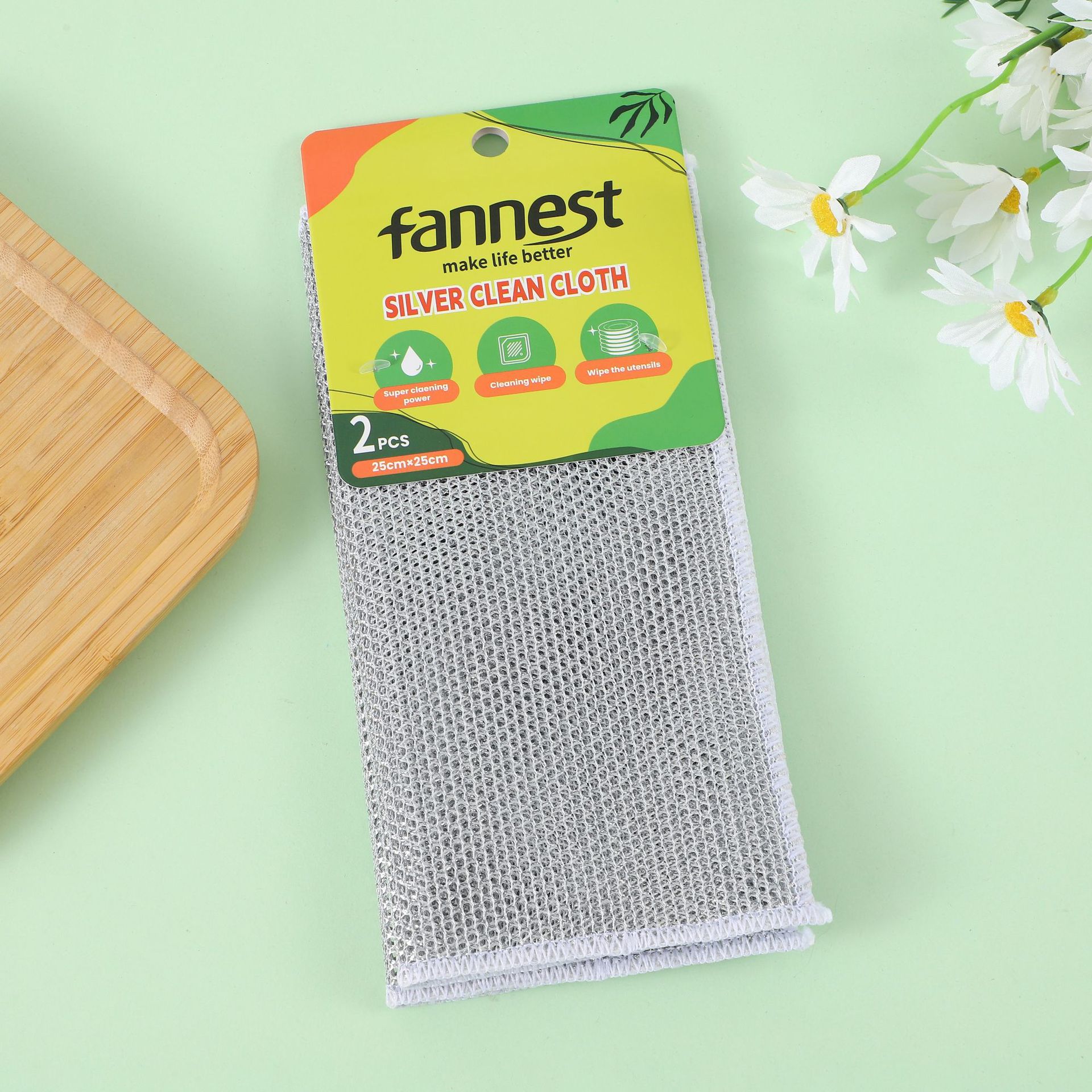丝瓜络3-8cm/厨房用纸加厚/抹布厨房用纸干湿两用/椰壳碗/棉片产品图
