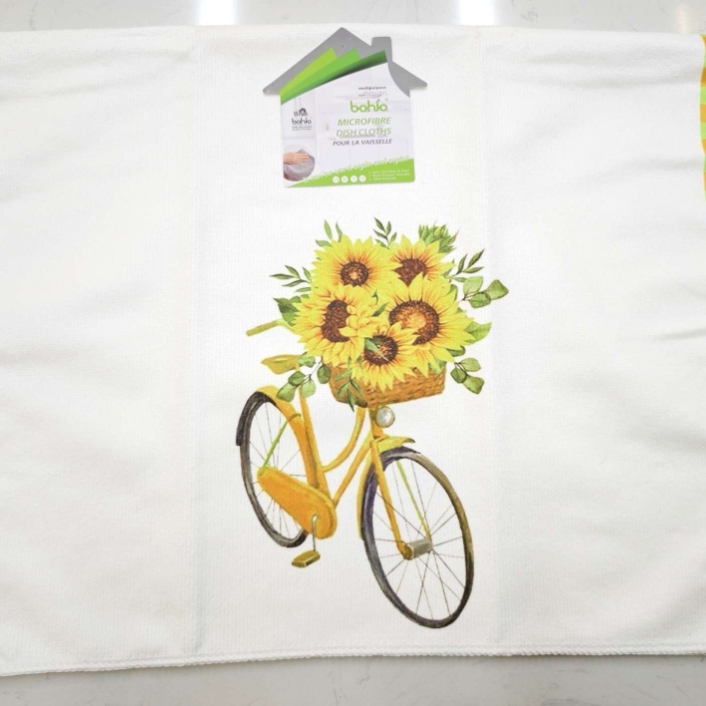 Printed tea towel cleaning towel Application Scenario