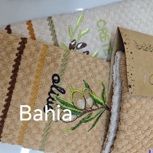 Multi-color mixed absorbent embroidered cotton tea towel details Picture