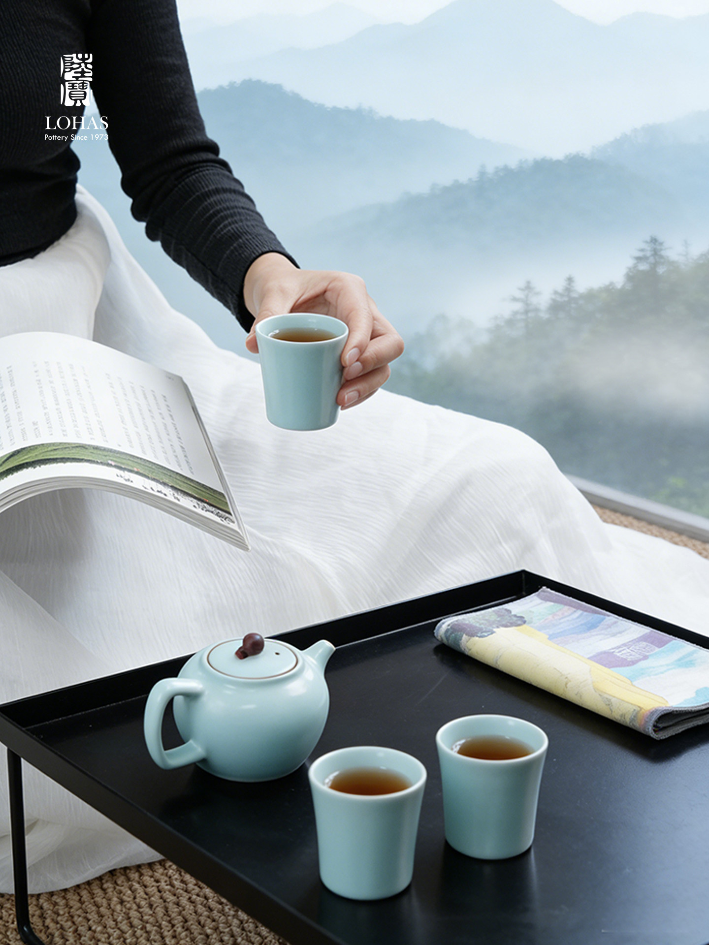 The Lu Bao History Museum in Taiwan has collaborated with Taroko's Beauty Tianqing tea set gift box to present high-end gifts to leaders and clients