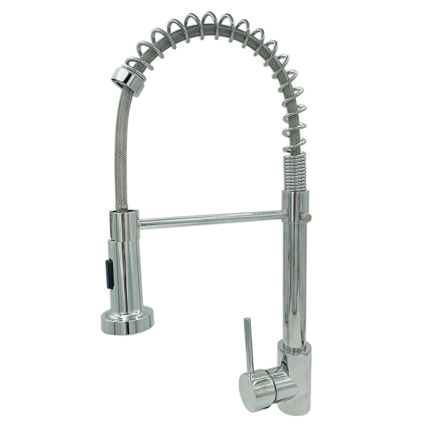 不锈钢厨房龙头外贸龙头201电镀冷热水菜盆龙头弹簧管龙头