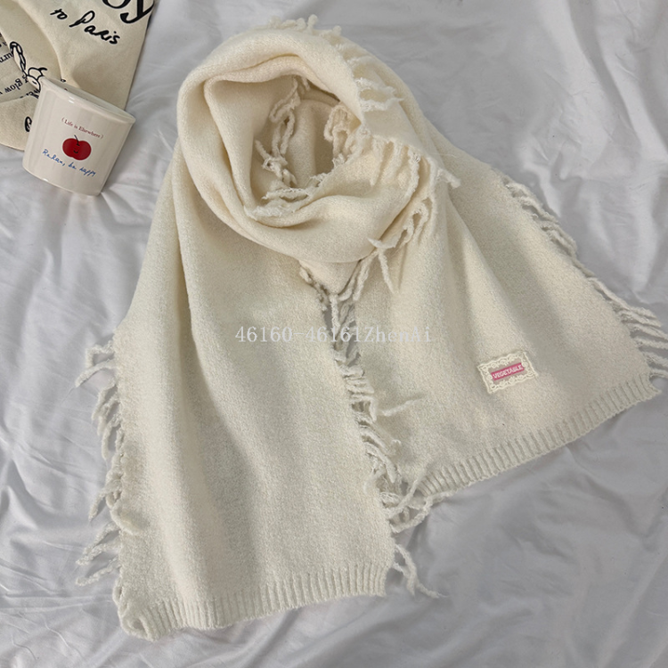 Wholesale of new cross-border export scarves, caterpillar candy long scarves, e-commerce live streaming supply chain Application Scenario