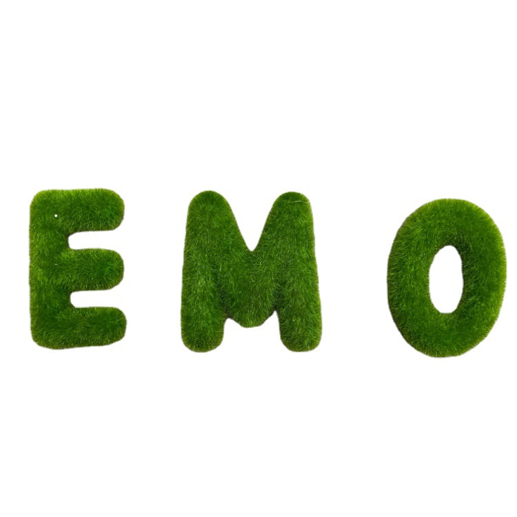 Simulated decorative letter foam flocking eco-friendly DIY children's early education restaurant modern and simple atmosphere embellishment accessories Application Scenario