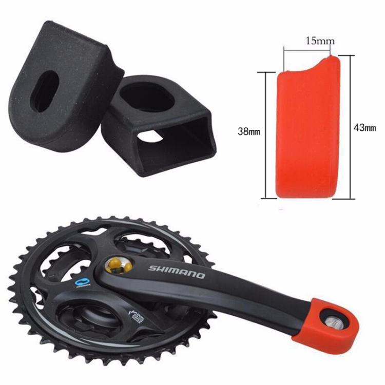 AK110自行车曲柄保护套牙盘保护套山地死飞车曲轴保护套