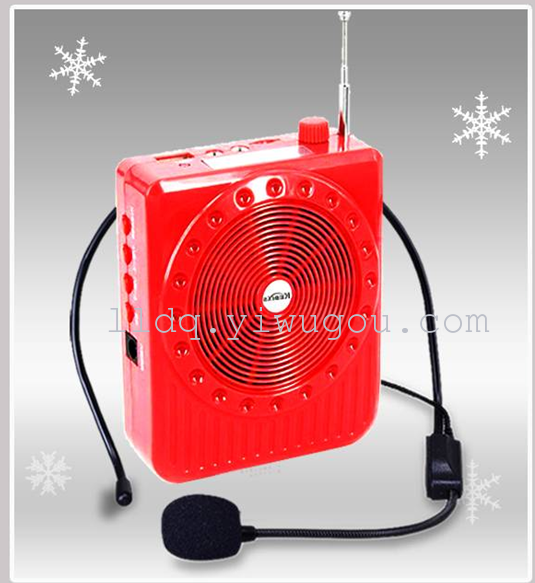 K8扩音器插卡插U盘FM