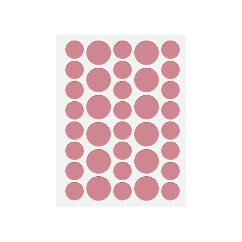 Colored acne patches, PE round skin tone acne patches, isolation and concealing acne patches details Picture