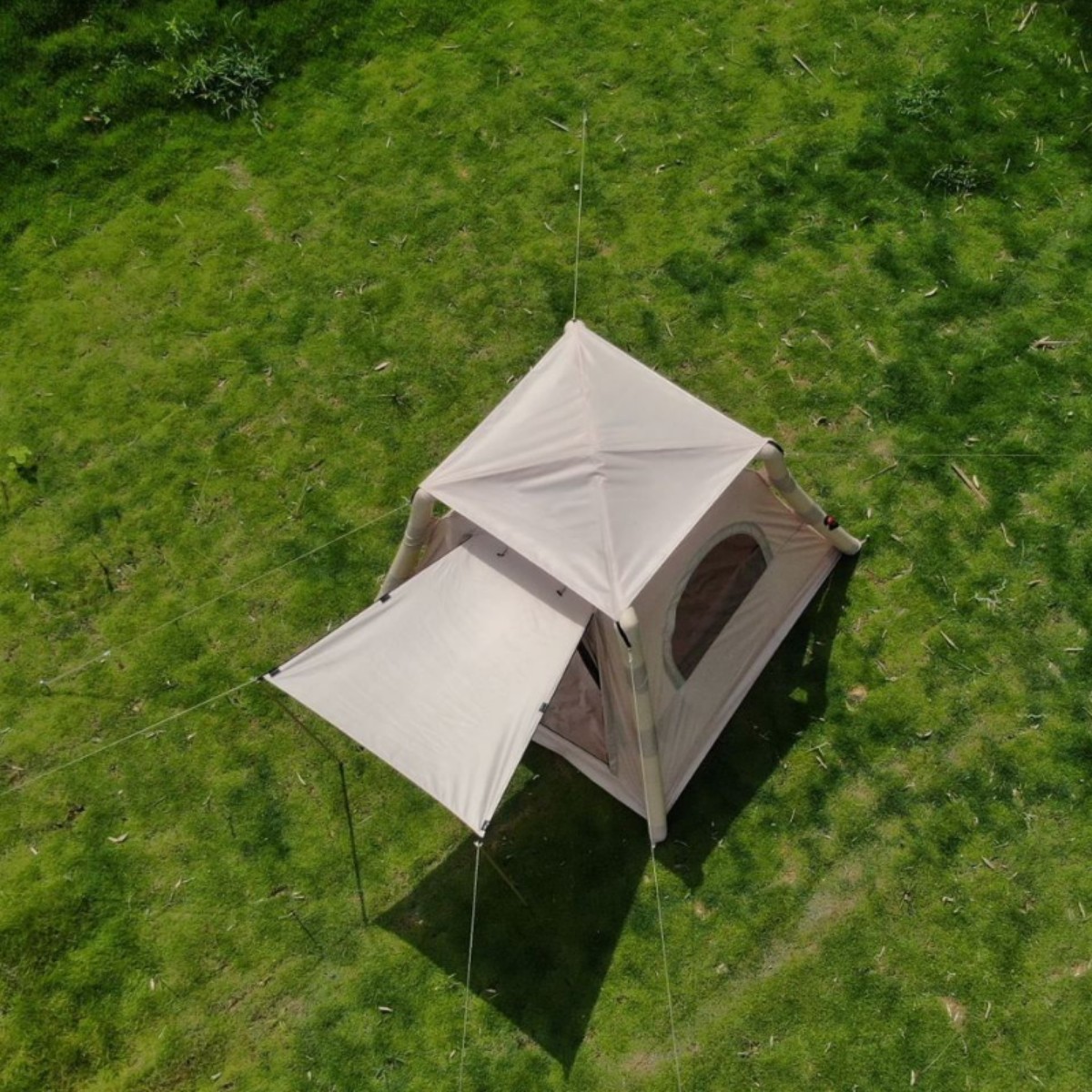 四方充气帐篷天幕二合一批发现货亲子户外露营装备用品野营速开帐