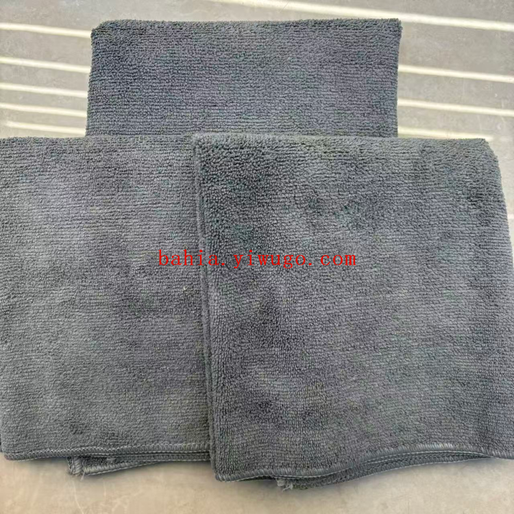 40*70cm grey pet towel, bath scrubber, pet cleaning and wiping towel, soft and comfortable for cats and dogs details Picture