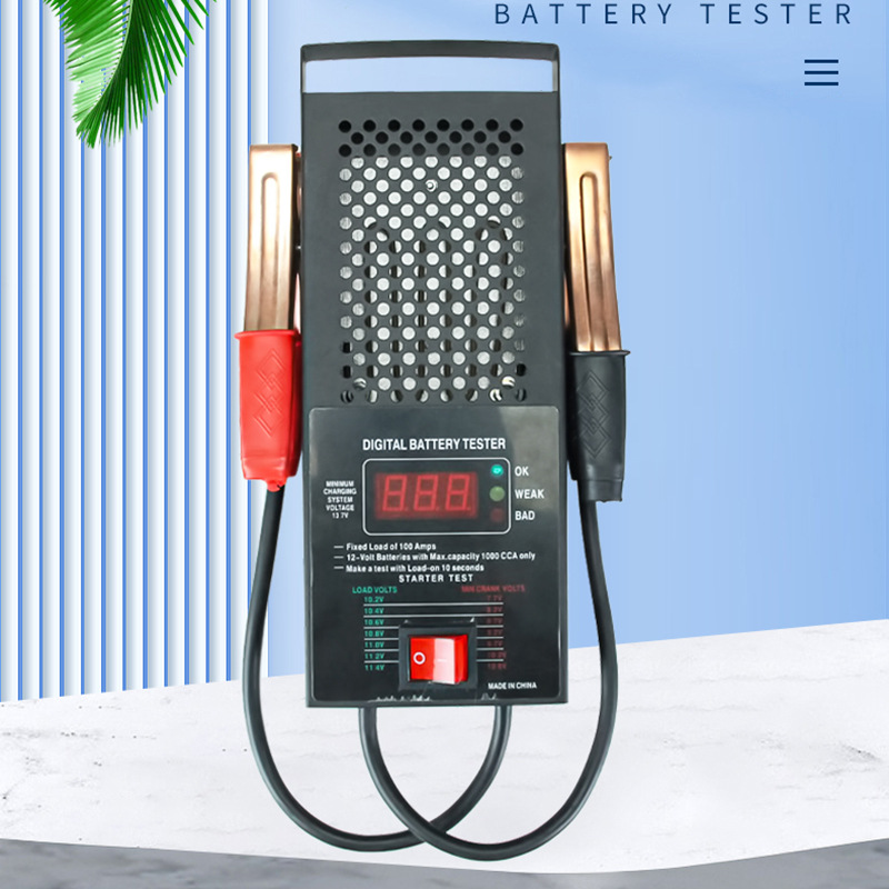 Automobile battery, electric vehicle battery, battery detector, high-precision detector, battery tester