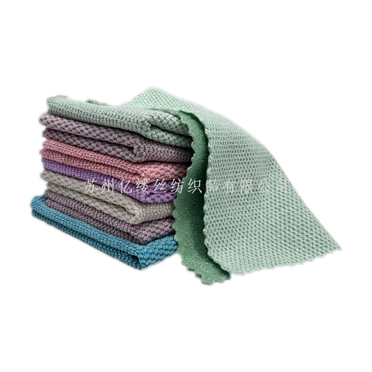 抹布、百洁布、洗碗巾实物图