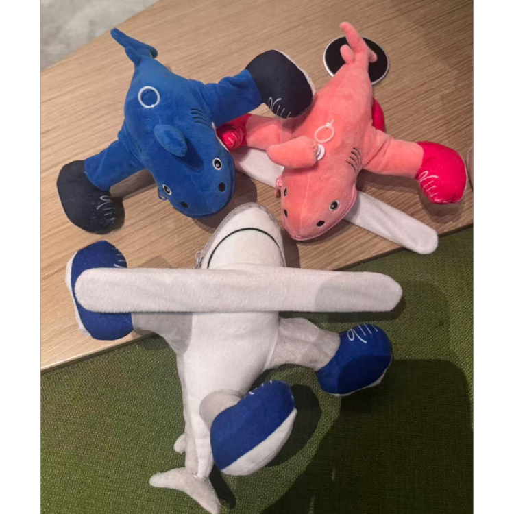 Cross-border best-selling item: Shan Hai Jing tungtungsahur Tong Tong Tong plush toy Papa Ring Coin Purse Pendant Specification image