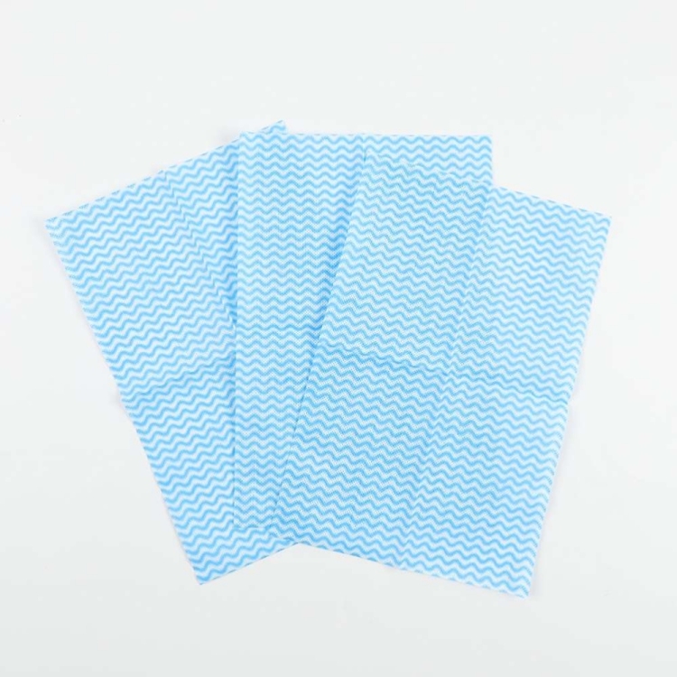 波浪纹去污去油一次性懒人抹布30*60cm 