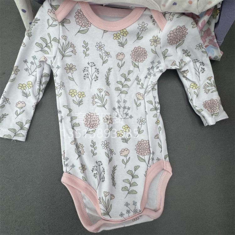 De 5 piezas de ropa de bebé paquete pedo ChunMian camisas de manga larga de ropa para los je YiBao pedo para paula Item Picture