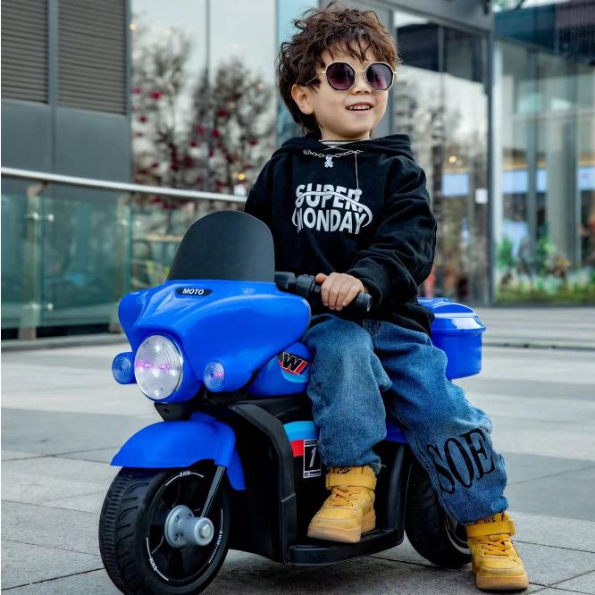 Harley-davidson children's electric motorcycle, beach buggy, tricycle, remote control car, charging, popular children's toy car for riding