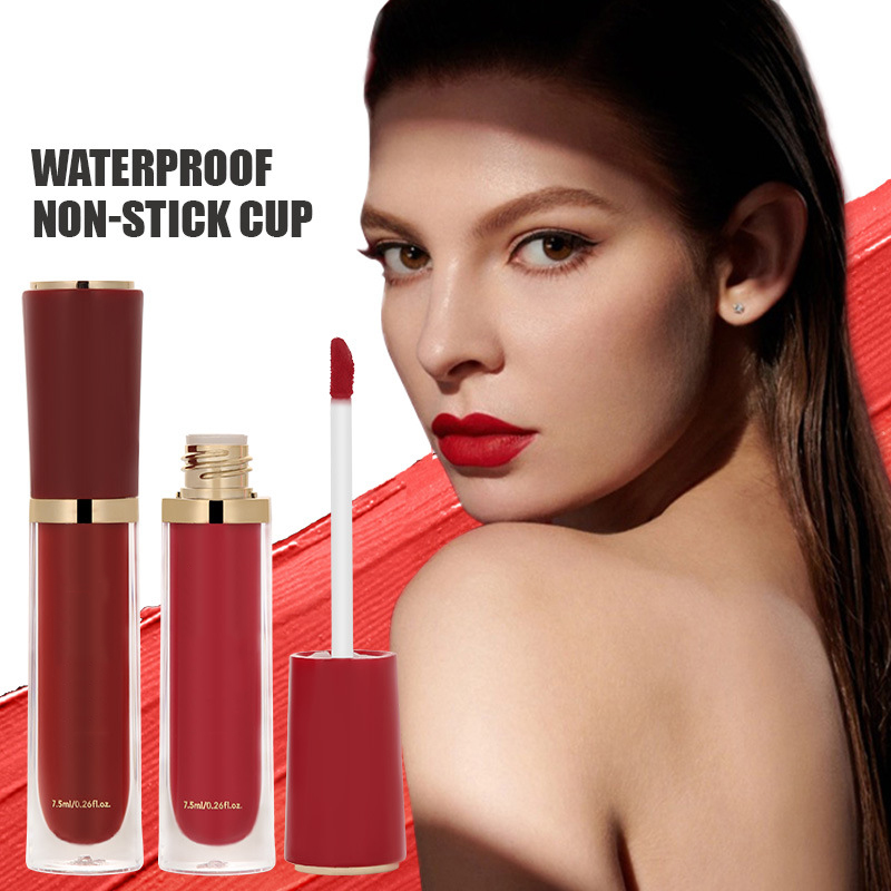 High-quality OEM/ODM factory custom wholesale, small-batch personalized customization, long-lasting waterproof, moisturizing, matte herbal mineral liquid lip gloss details Picture