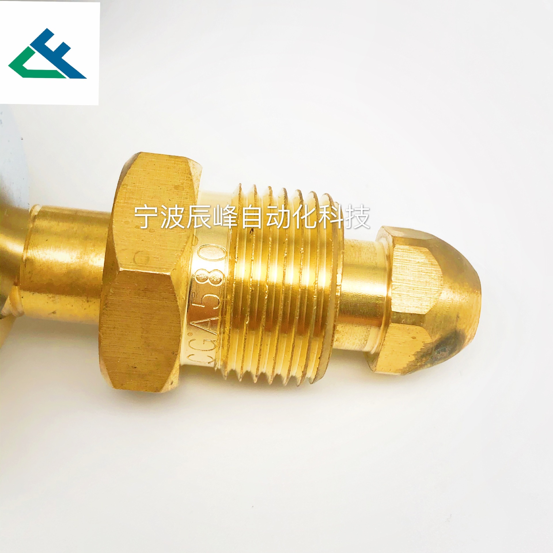 وتورّد الشركة الصانعة أجهزة ضبط الضغط الخارجية CGA580 لساعة وول مارت الكاملة من النحاس details Picture