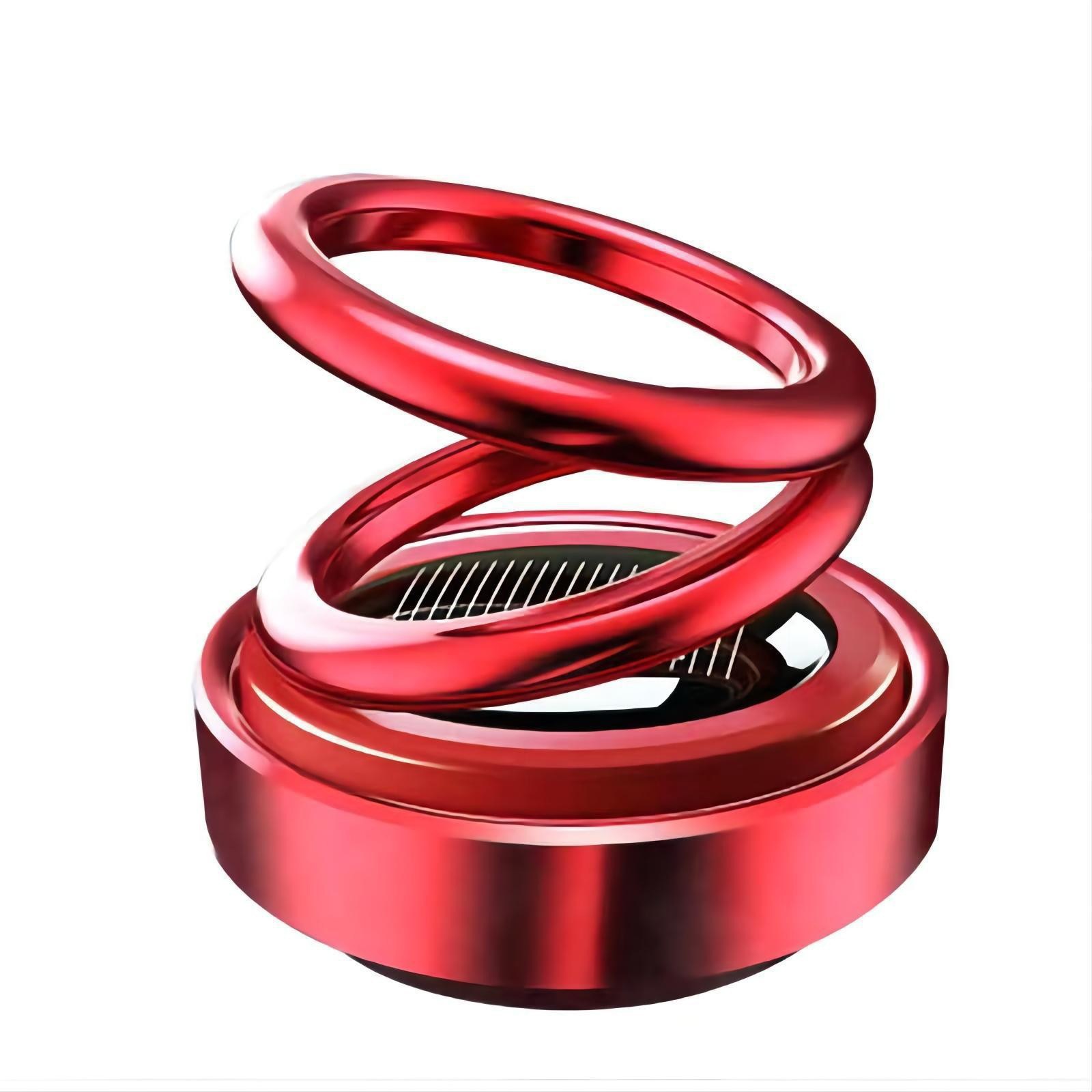Car aroma diffuser solar rotating double ring suspended car aroma diffuser solid perfume dashboard ornament Douyin same style Application Scenario