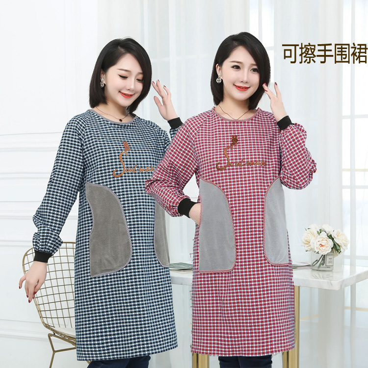 围裙/防晒冰丝/咖啡围裙/围裙牛仔/跨境白底实物图