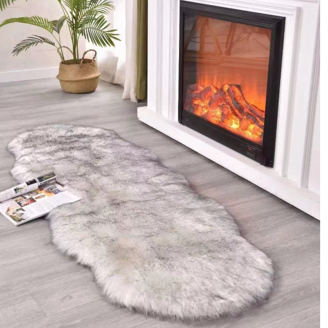 Wool-like carpet for living room, bedroom, home floor MATS, bedside sofa and bay window MATS