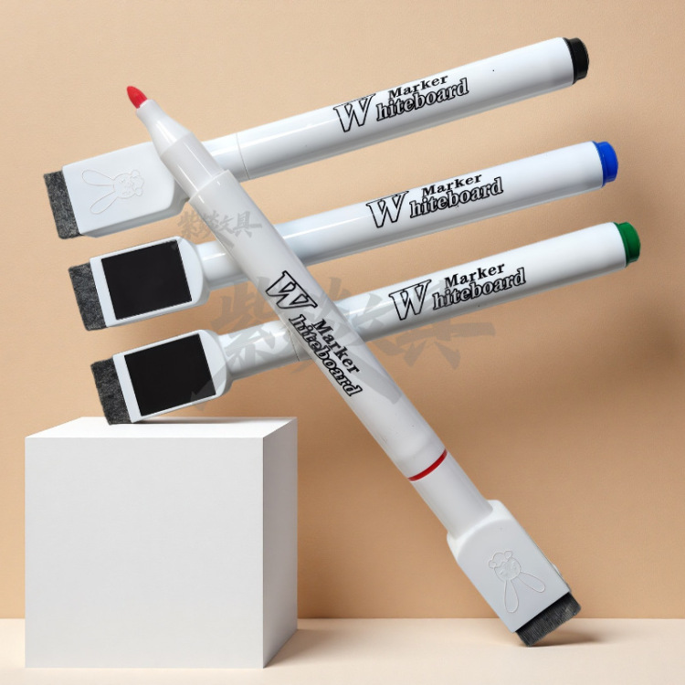 7005 whiteboard pen with magnetic brush, colorful creative painting, doodling, easy to write and erase, fine whiteboard and blackboard Application Scenario